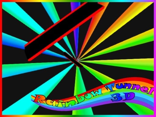 Rainbow Tunnel 3D 