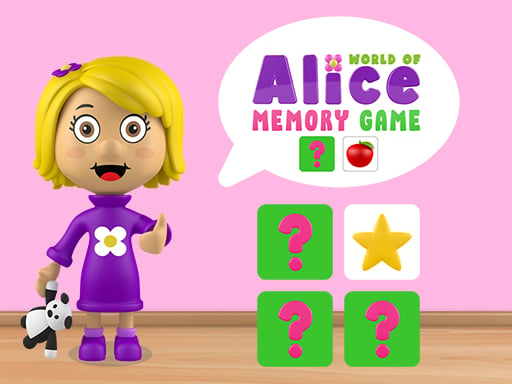 World of Alice  Memory Game 